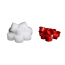 White filters and Red Plugs